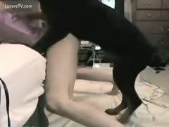 Delightful once virginal teenager getting fucked by an beast